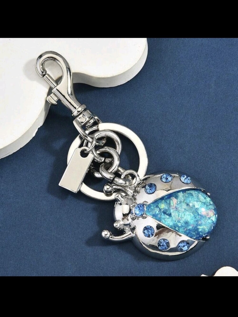 Ladybug Bag Charm/keychain NEW